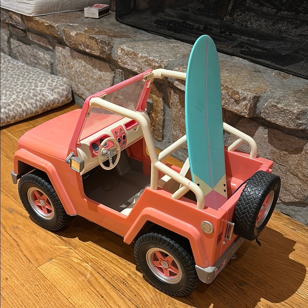 Kids Orange Toy Car